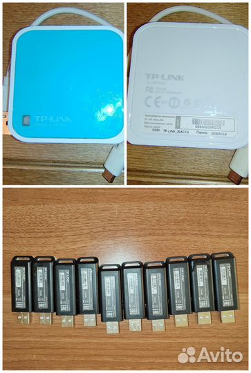 Адаптер Wi-Fi TP-link TL-WN727N и роутер WR702N