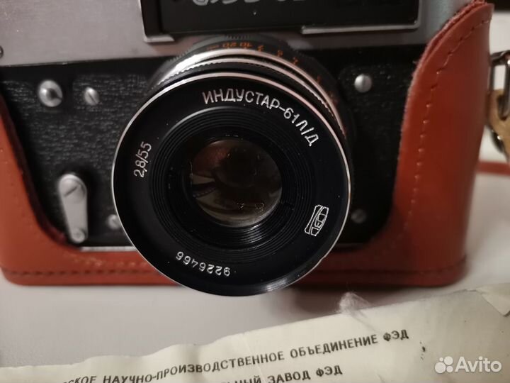 Плёночный фотоаппарат фэд 5В