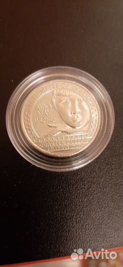 25 центов 2022г. Анна Мэй Вонг