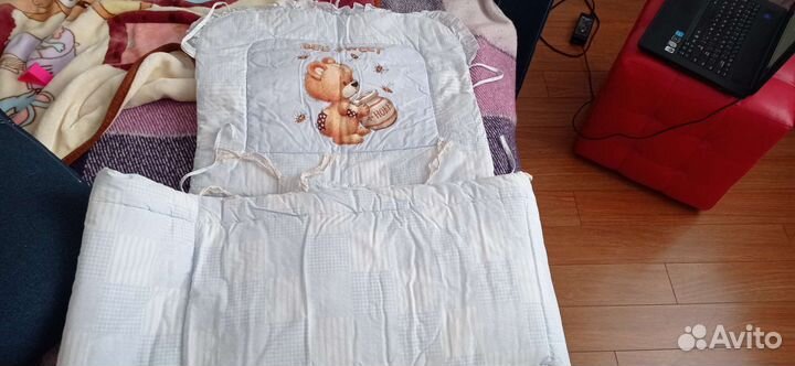 Бортики в детскую кроватку бу