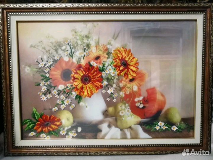 Картины бисером