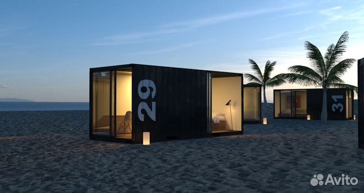 Дом из морского контейнера