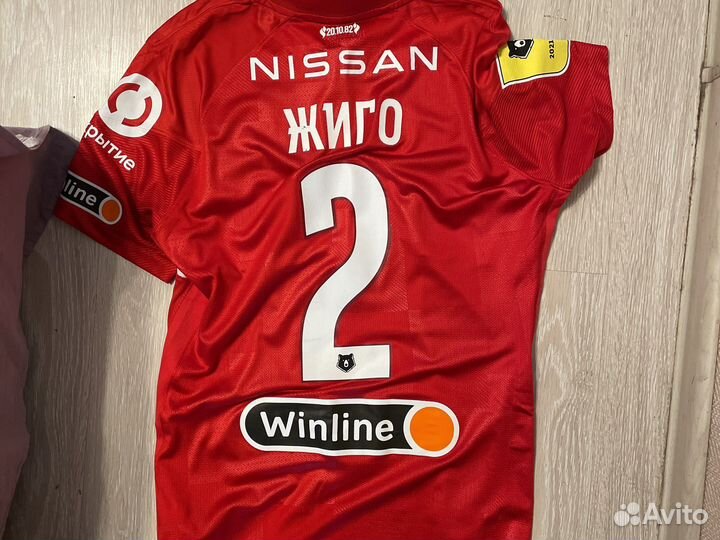 Игровые футболки спартак ле рпл кубок