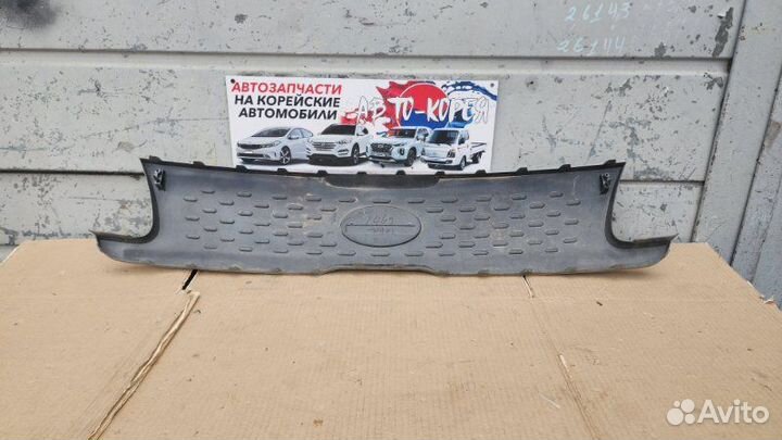 Накладка на бампер передняя Kia Ray 2007-2022