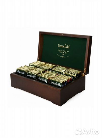 Подарочный набор Greenfield в деревянной шкатулке