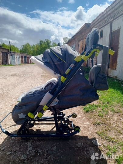 Санки коляска ника 7 3