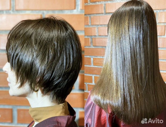 Наращивание волос модель