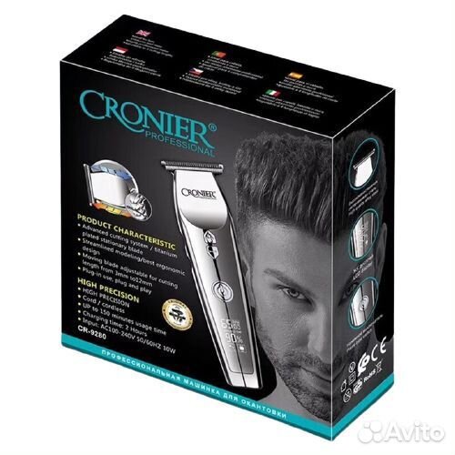 Машинки для стрижки триммер cronier cr9280 новый