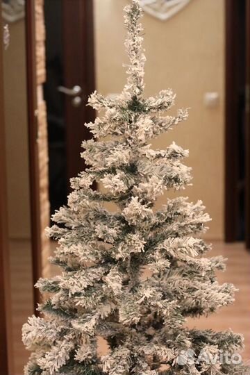 Ель искусственная заснеженная 150 см