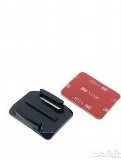 Платформа на скотче для крепления GoPro на шлем