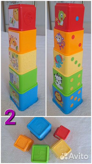 Игрушки для малышей 1-2 года