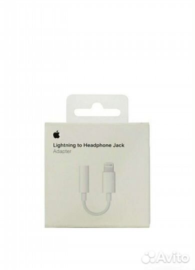 Переходник lightning 3.5 jack