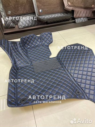 Автоковрики 3D из экокожи