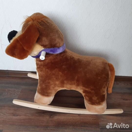 Детская качалка, качалка собака