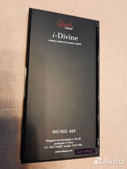 Новая лимитка - тени Sleek i-Divine Rio Rio