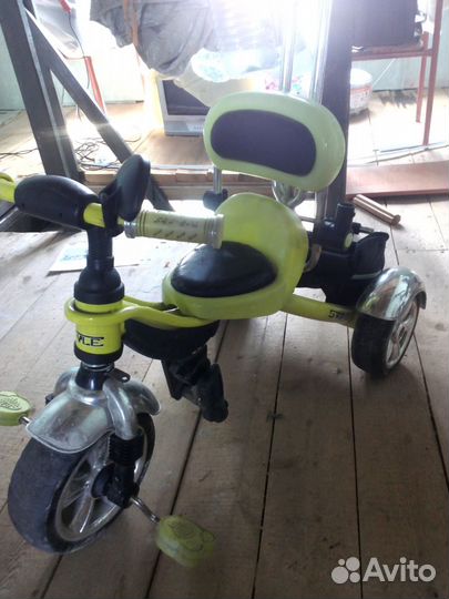 Велосипед детский трехколесный