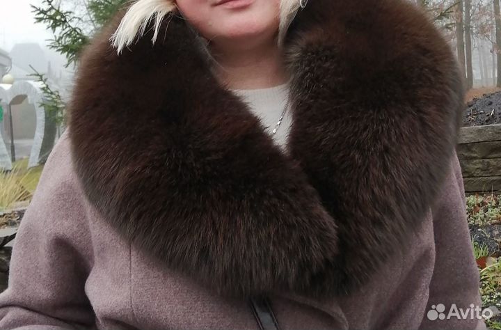 Воротник песцовый