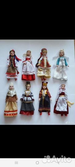 Куклы в народных костюмах деагостини