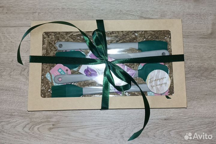 Набор кухонных силиконовых лопаток