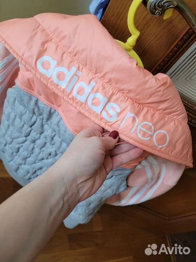 Куртка жилет толстовка adidas neo девочке