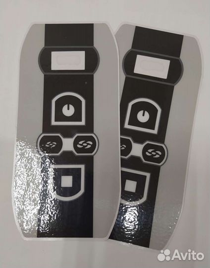 Наклейка (стикер) на дисплей солярия Luxura V5