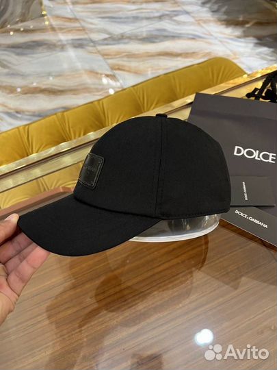 Кепка бейсболка дольче черная мужская