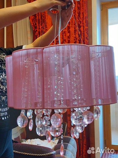 Хрустальная подвесная люстра