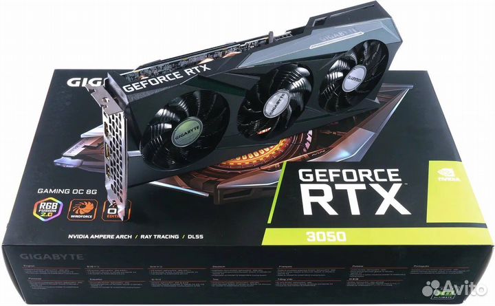 Видеокарта rtx 3050