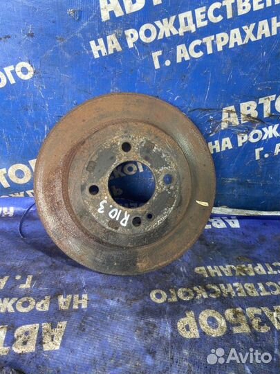 Задний тормозной диск Kia Rio 3 седан 2013