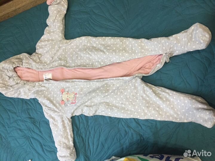 Детские вещи на девочку пакетом от 0-7 месяцев