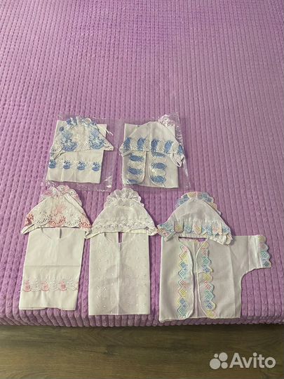 Крестильный набор, одеяло для новорожденных)