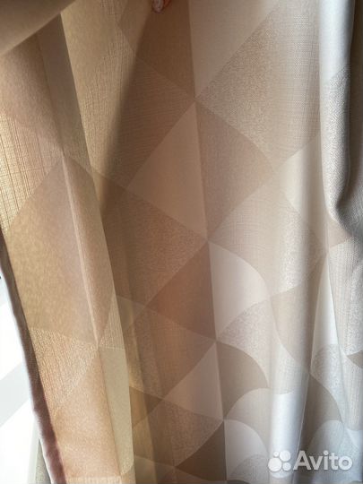 Шторы блэкаут и тюль высота 235