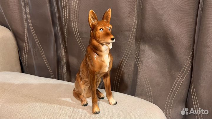 Статуэтка Овчарка Sitzendorf 28 см. Германия