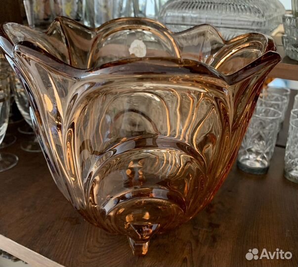 Хрустальная ваза