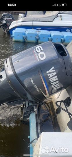 Катер с подвесным мотором 60 л.с