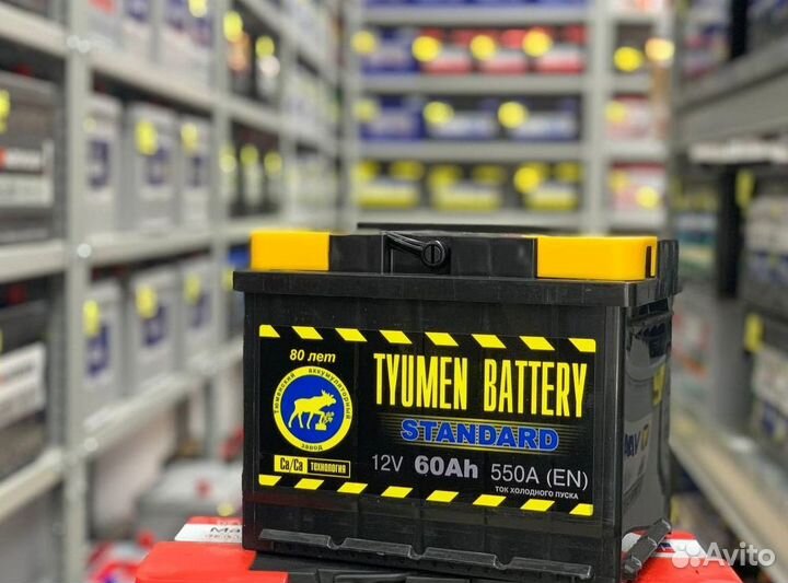 Аккумулятор tyumen battery standard 60 Ач