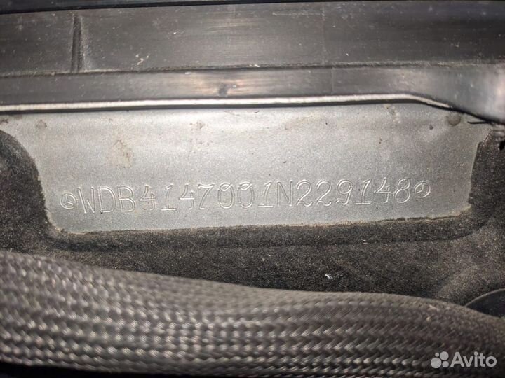 Бампер задний Mercedes-Benz Vaneo