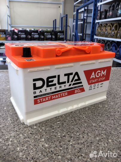 Аккумулятор Delta Battery AGM 80 A/ч En800a