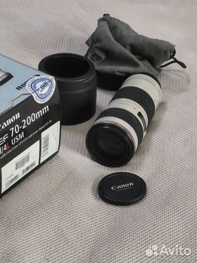 Объектив canon ef 70 200mm f 4