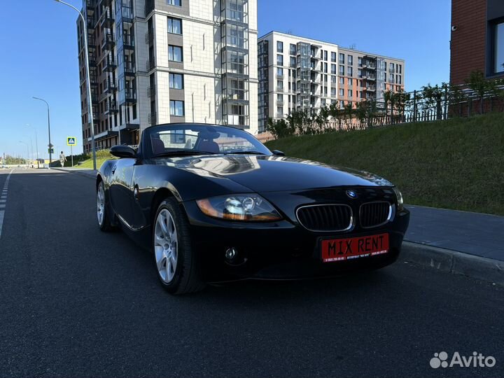 Аренда/прокат кабриолета BMW Z4