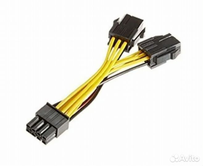 Переходник 2x6pin 8pin