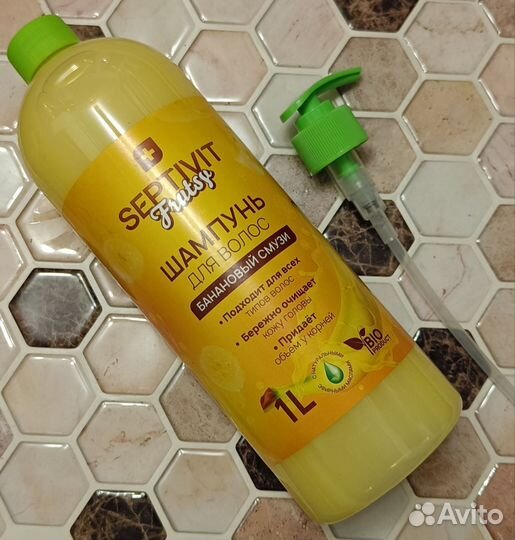 Шампунь для волос в ассортименте 1 литр