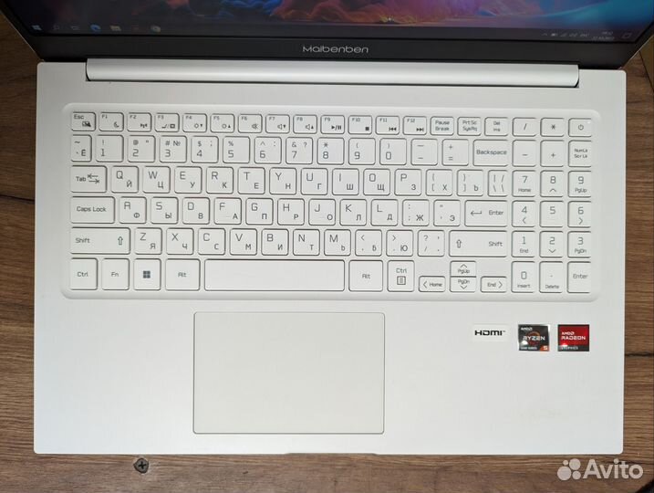 Ноутбук Maibenben M555 5500U/16gb/512gb