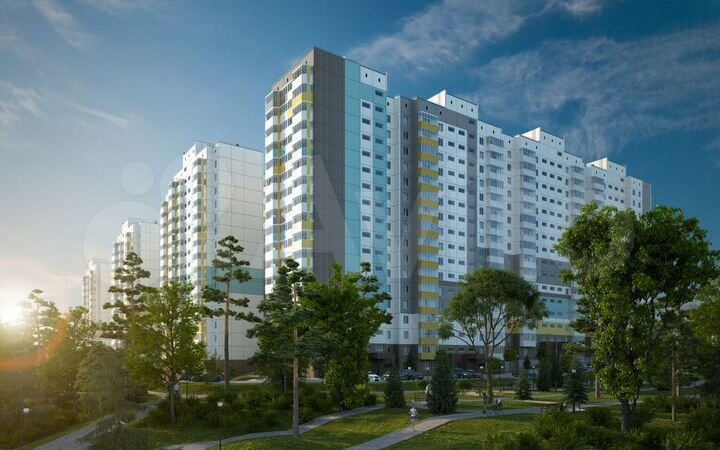 4-к. квартира, 91,1 м², 4/17 эт.