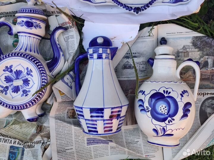 Гжель красавица 3