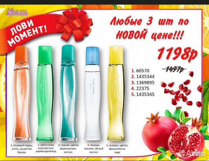 Эйвон парфюмерия Avon
