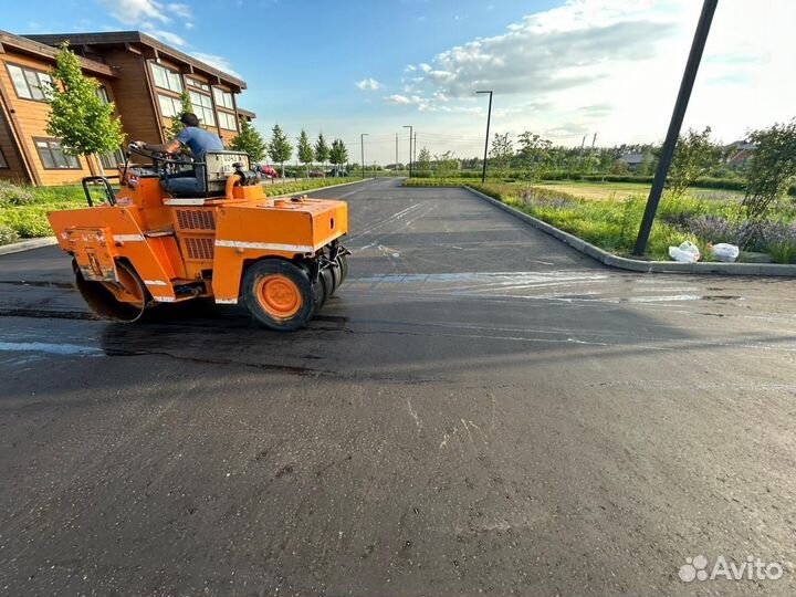 Асфальтирование укладка асфальта