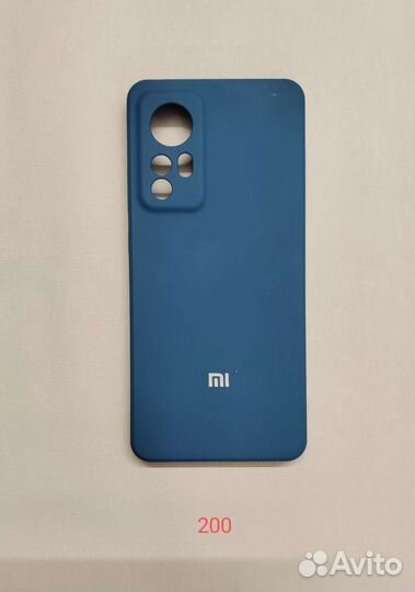 Xiaomi 12x мягкие силиконовые чехлы