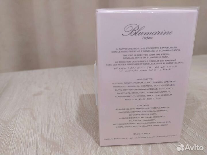 Blumarine Anna 30мл, оригинал (Италия)