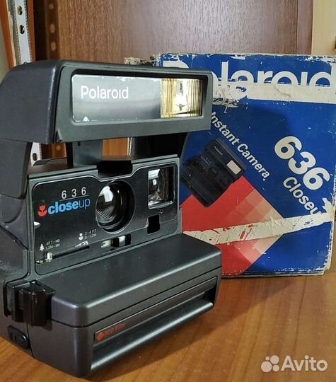 Polaroid 636 closeup плёночный фотоаппарат